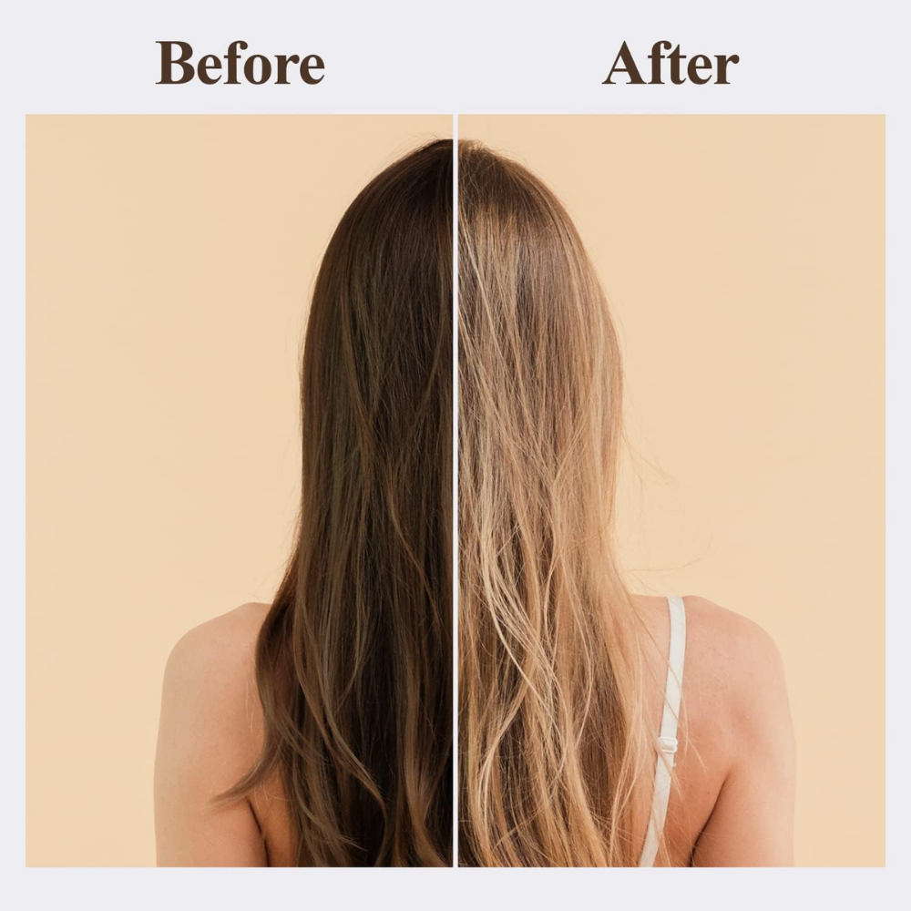 Natural Blonde Hair Lightening Lotion